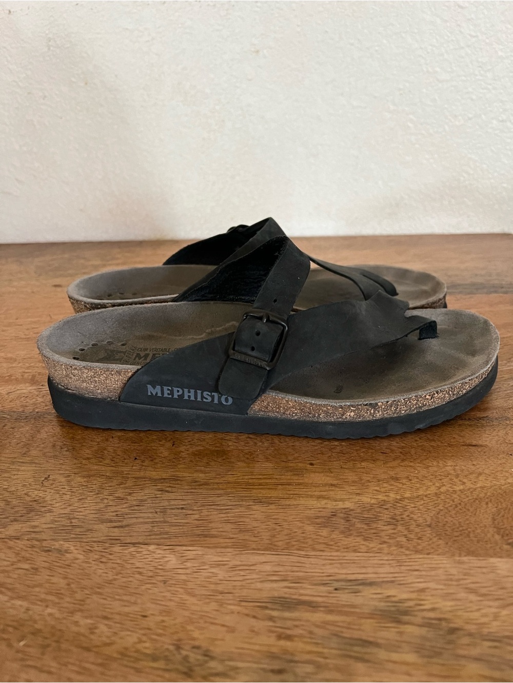 Mephisto Helen Black Sandal Size 39